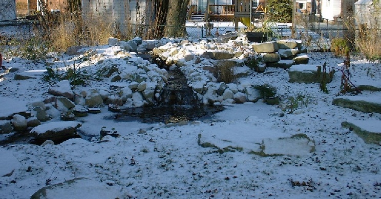 First snow, November 22, 2000